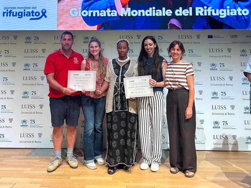 premio welcome UNHCR Rete CAUTO